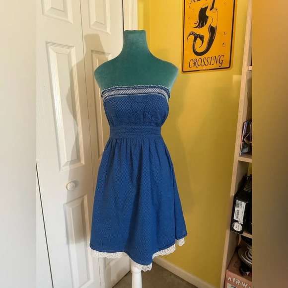 Forever 21 Dresses & Skirts - Vintage y2k polka dot pinup rockabilly dress retro style